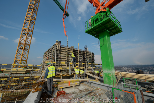 tour des finances à Liège